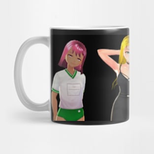 Anime Girl Lineup Mug